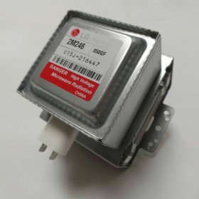 Магнетрон LG 1100W 7 пластин 6 отверстий 2M246-050GF разьём перпендикулярно